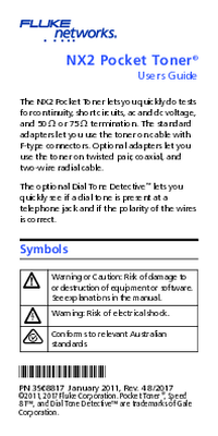 Thumbnail of document Manual - Pocket Toner